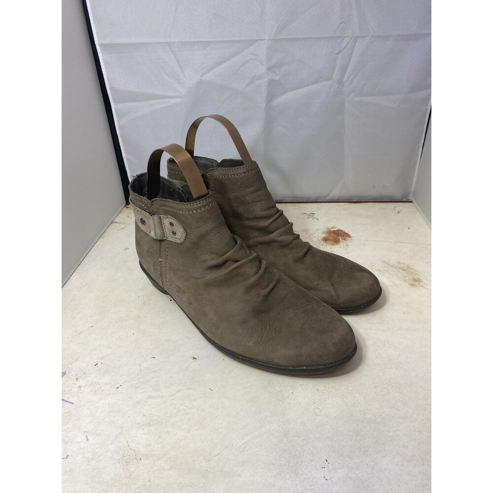 Rockport Cobb Hill Nicole Ankle Boots, Stone, Womens 10 M